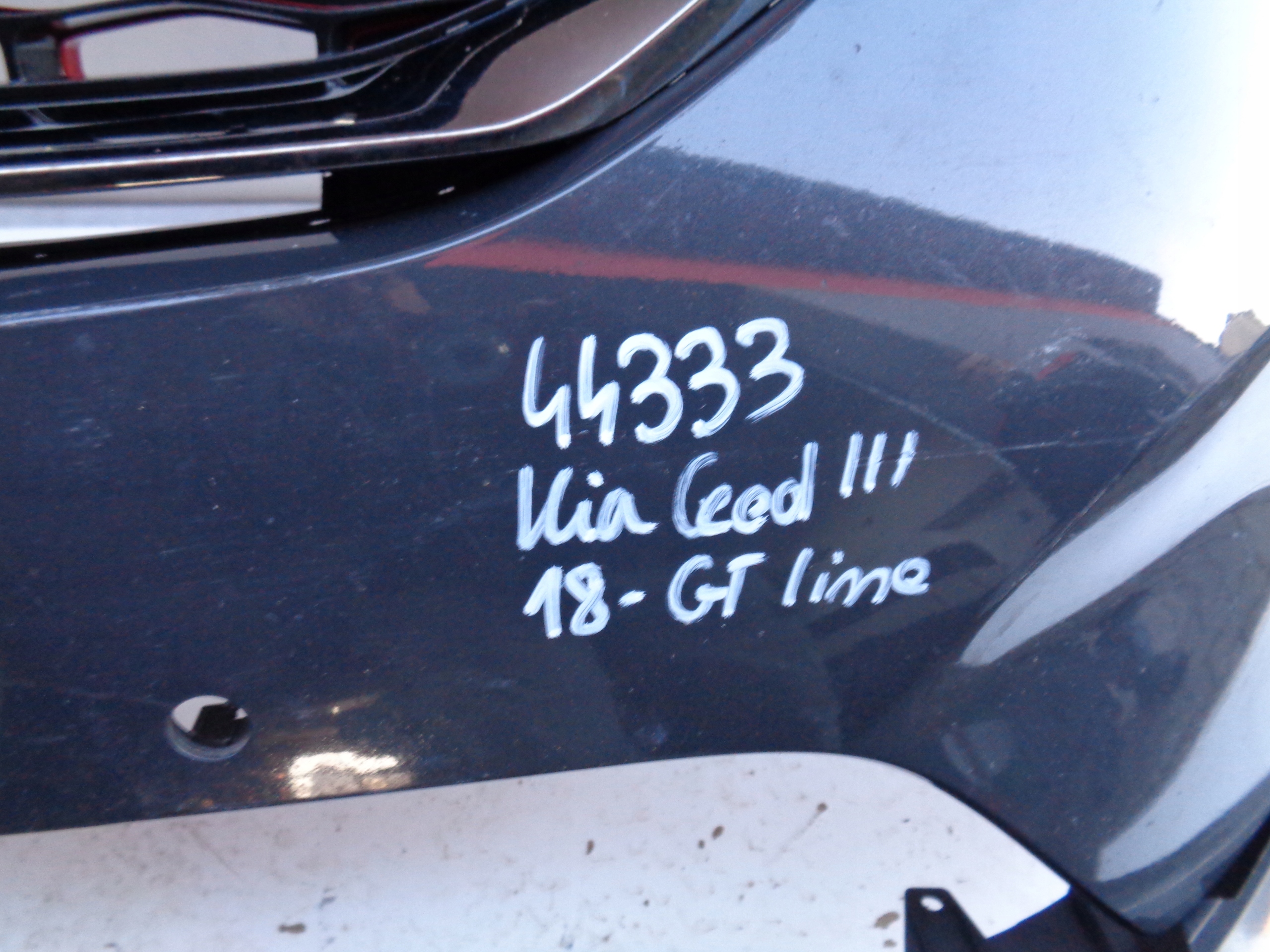 front bumper KIA CEED III 18- GT-LINE NR 44332