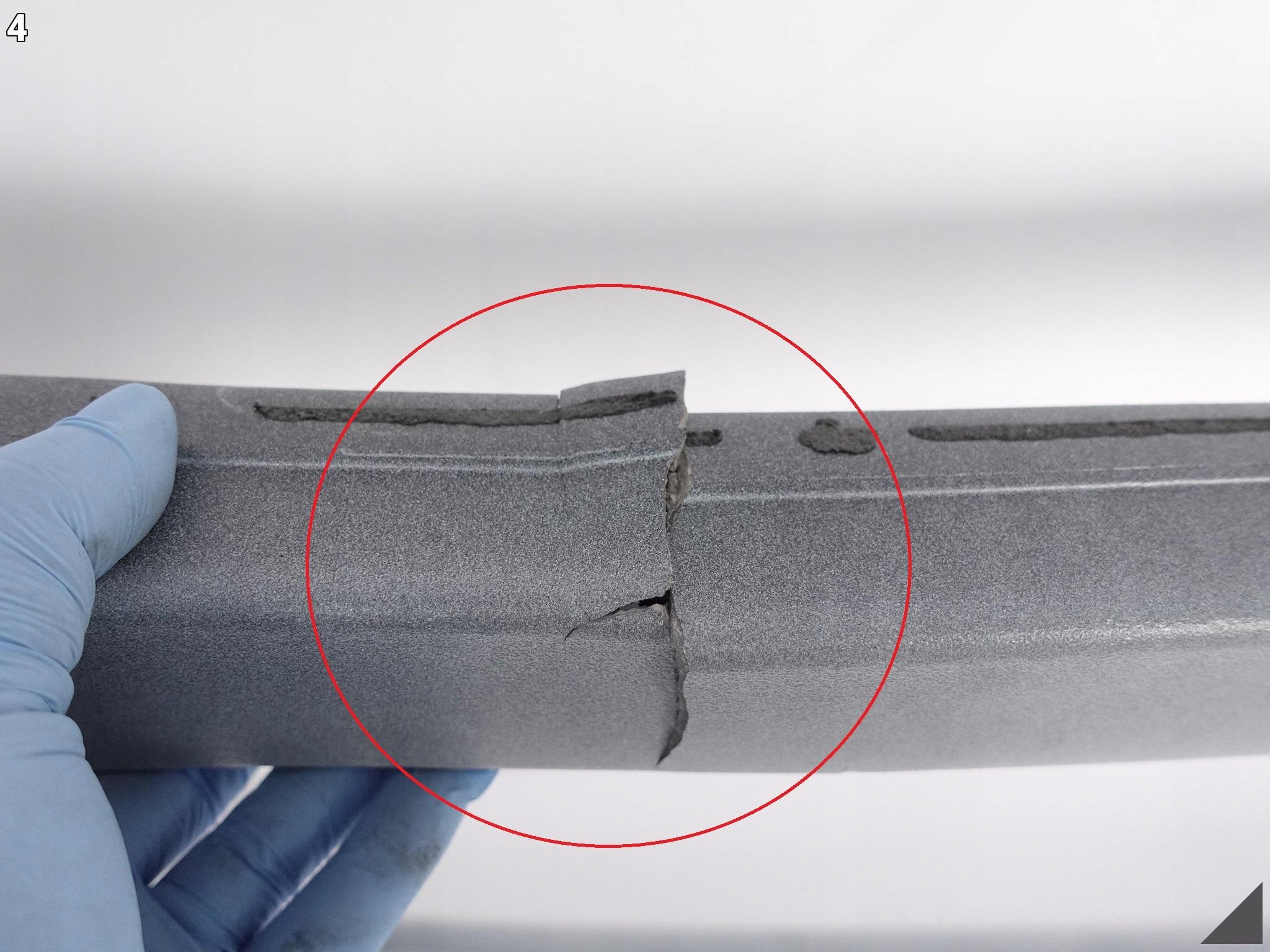 TESLA MODEL X 15- door support RAMA right rear part