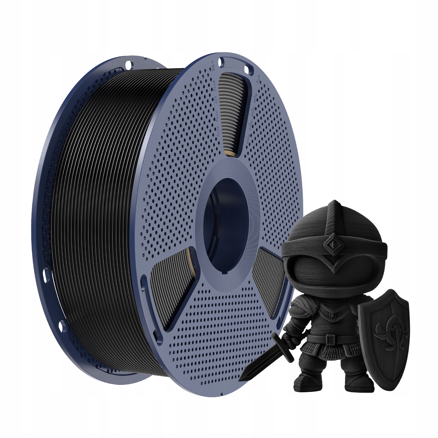 SUNLU Filament 1.75 mm PLA+ 2.0 black/czarny 1 kg