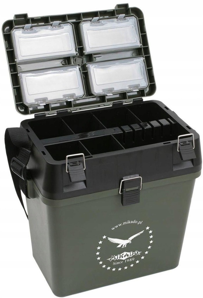 Skrzynka Kosz Mikado UABM-317 Green Siedzisko