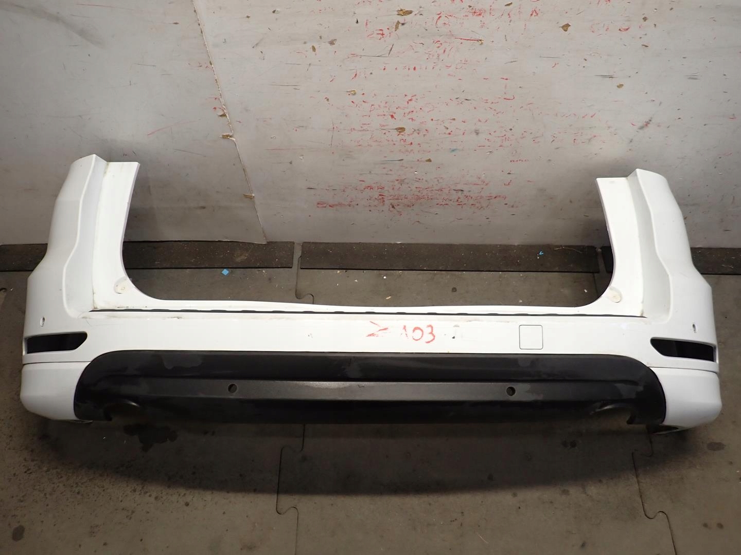 bumper rear part rear FORD S-MAX MK2 2015- EM2B-17F001-A