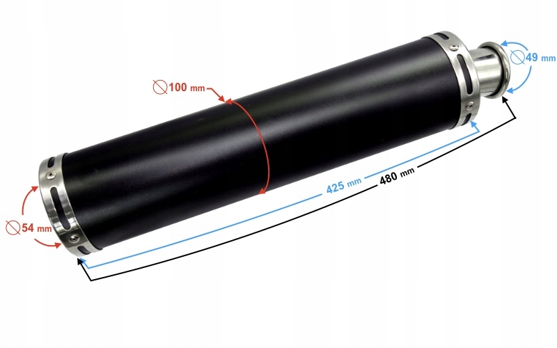 TŁUMIK WYDECH QUAD SKUTER KINGWAY ZIPP MOTOBI Martinelli Producent Martinelli