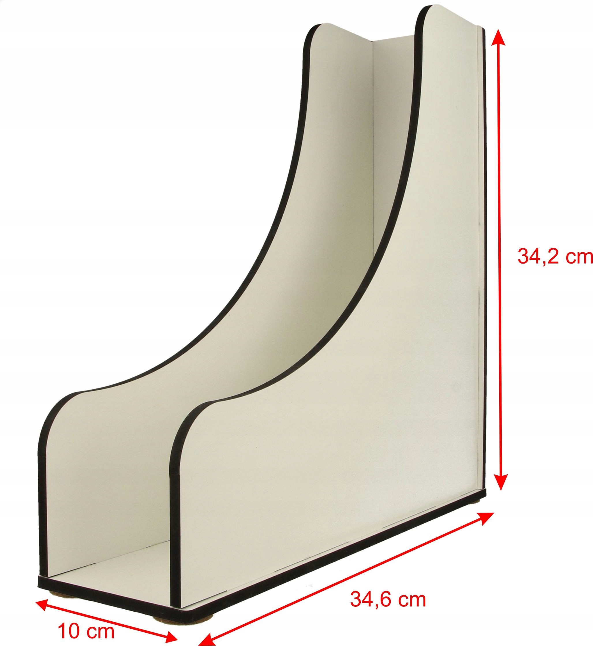 STOJAK NA PŁYTY WINYLOWE ORGANIZER WINYLE 10 CM Marka Inna