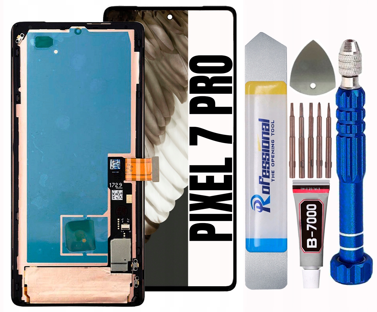 Displej Pro Google Pixel 7 Pro Oled LCD Displej Rámeček