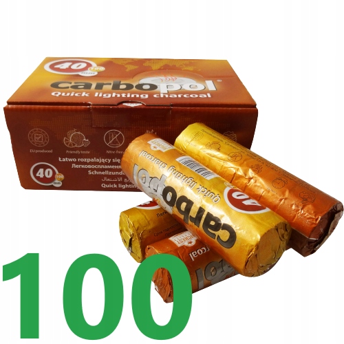 

Węgielki Trybularzowe (do kadzidła) 40 mm 100 szt.