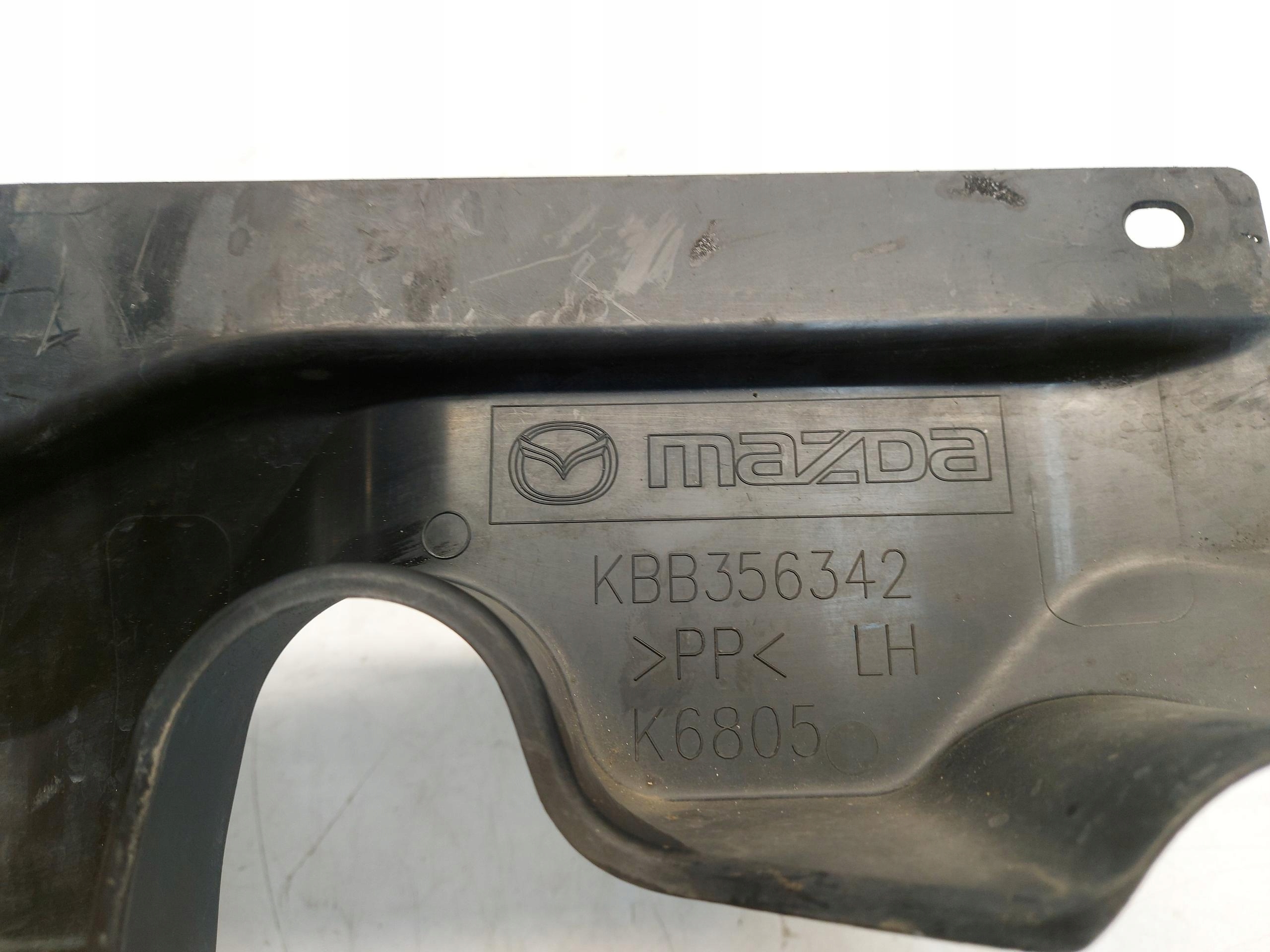 Mazda CX60 PHEV cover lower PODLUZNICY left KBB356342