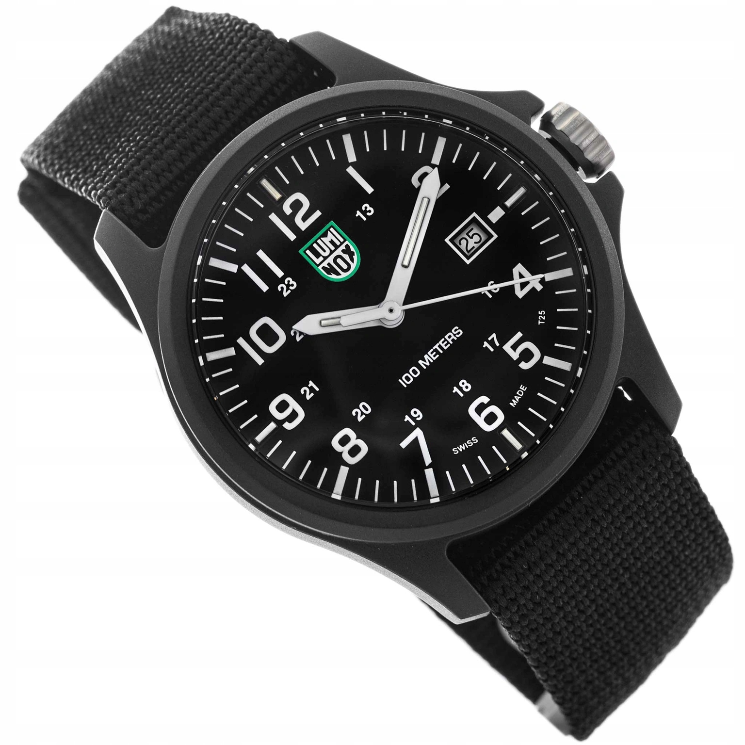 Pánské Hodinky Luminox X2.2401.NB G-patagonia Černé Na Řemínku 100M Datumovka