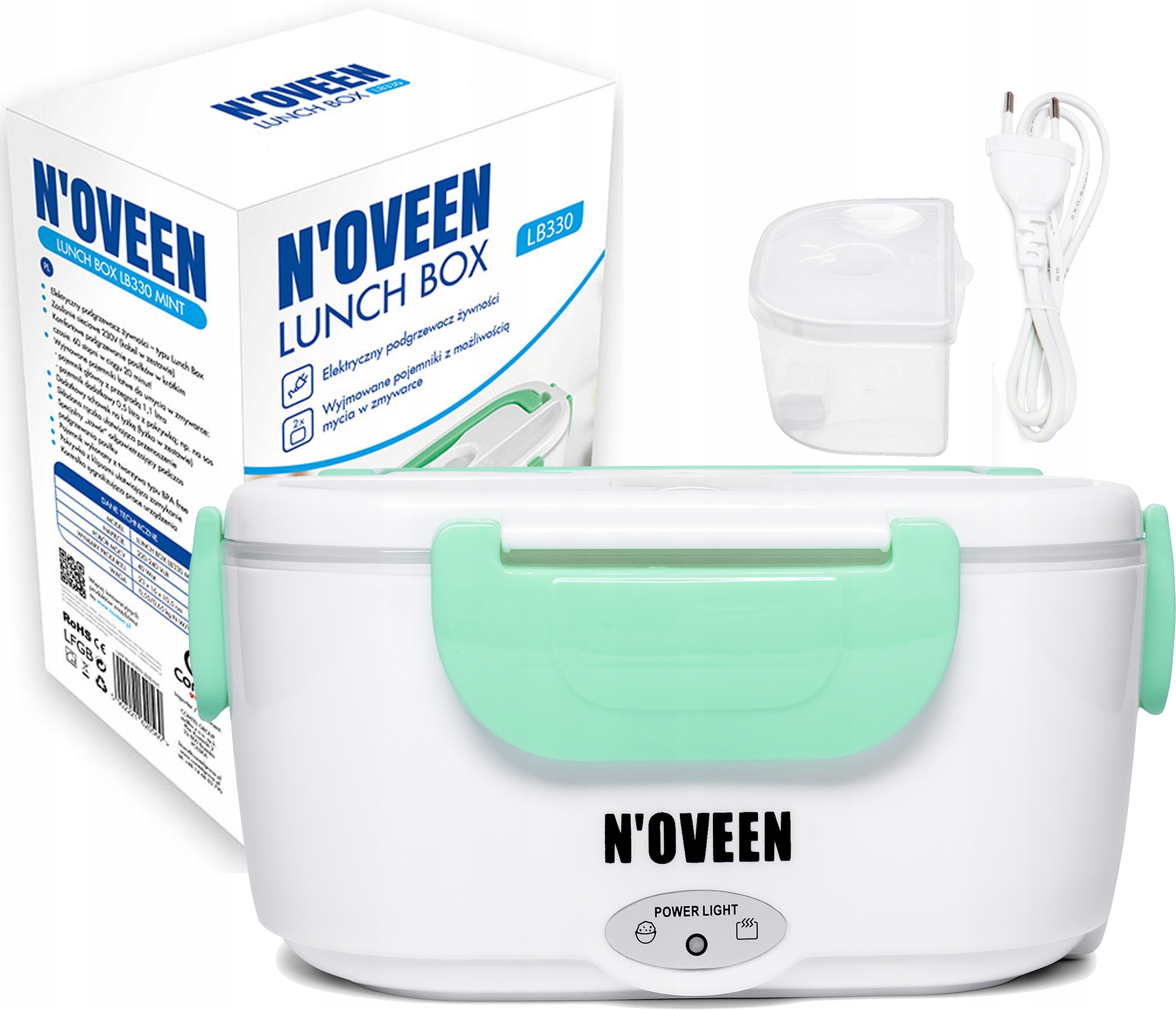 

Elektryczny LunchBox N'oveen LB320 Podgrzewacz