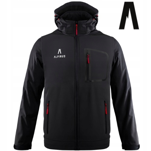 

Alpinus Kurtka Softshell Męska Na Deszcz Wiatr M