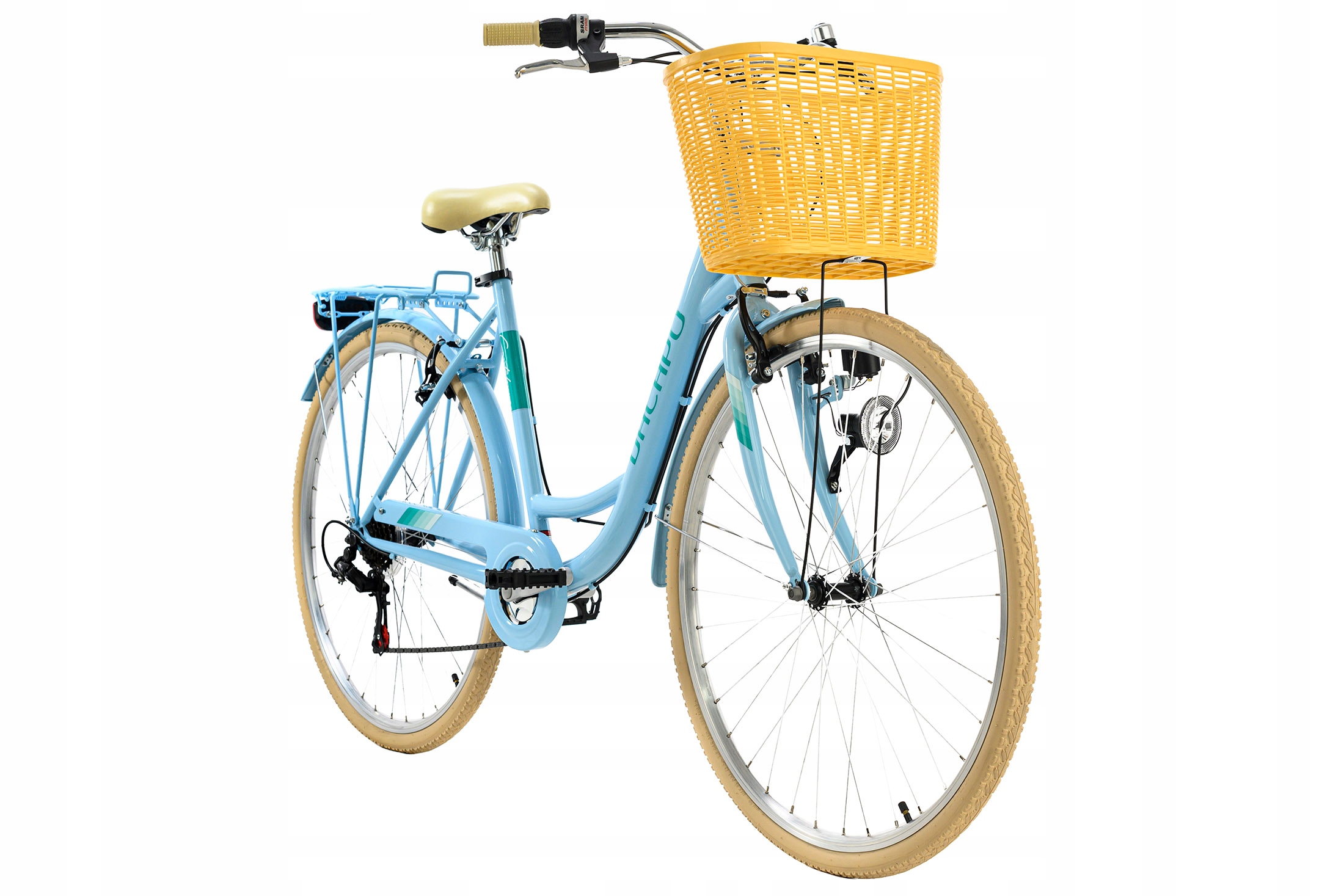 Rower miejski Ks Cycling Dacapo Cantaloupe rama 19 cali koło 28 " niebieski