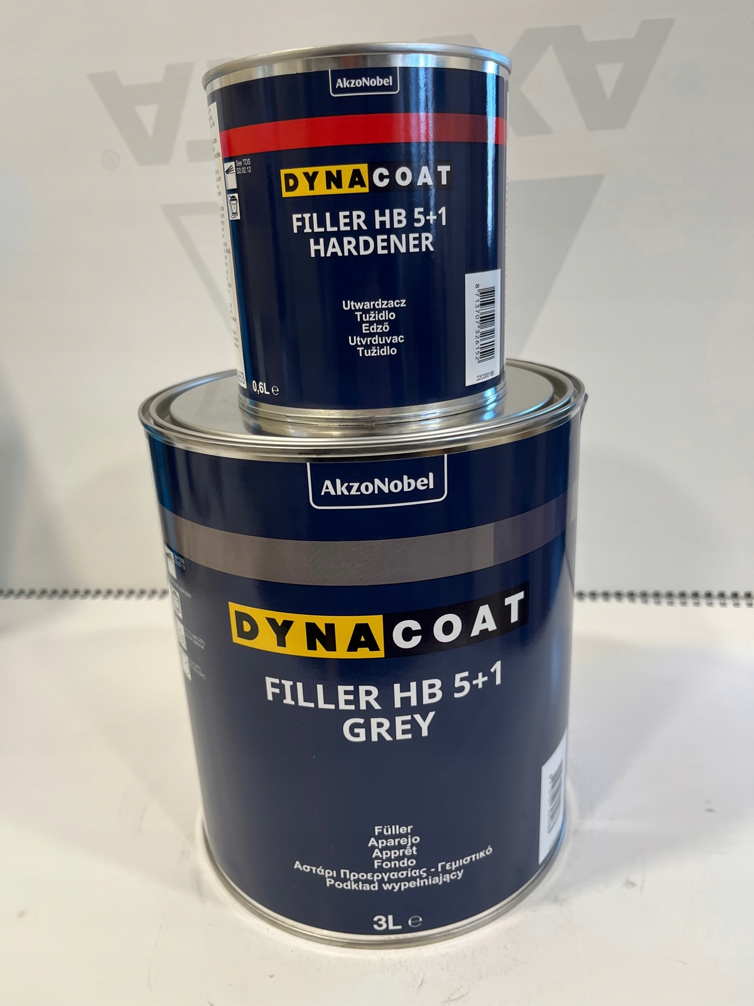 Podklad Dyna Filler Hb 5+1 Grey 3L utw 0,6L