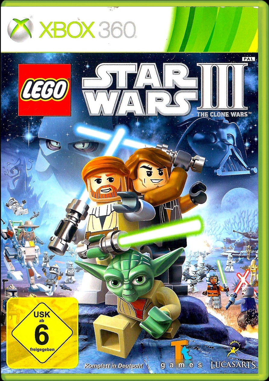 XBOX 360 LEGO STAR WARS III THE CLONE WARS Tytuł Kinect Star Wars