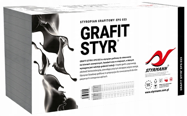 

Styropian Grafitowy 033 / 15cm / paczka 2m2