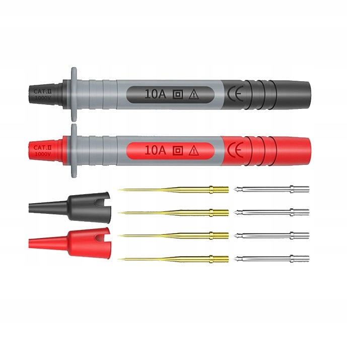 Końcówka Pomiarowa Sonda Miernicza Miernika Cieńka Igła Smd 2SZT. Zestaw