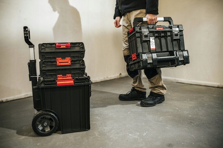 Skrzynka narzędziowa Qbrick System PRO 500 PROFI 14l 2 Organizery Długość 45 cm