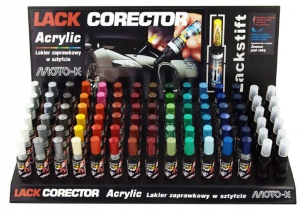 MOTO-K Lakier zaprawkowy 830 Citroen KQA Zielony Pojemność opakowania 12 ml