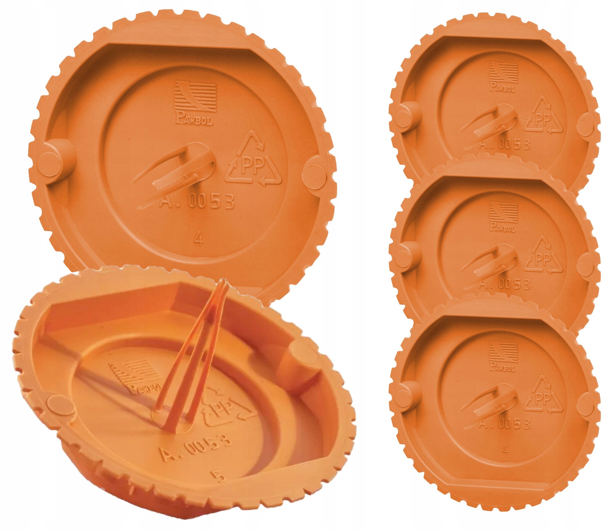 

Pokrywa Zaślepka Dekiel Do Puszki PK60 Wąsami 50