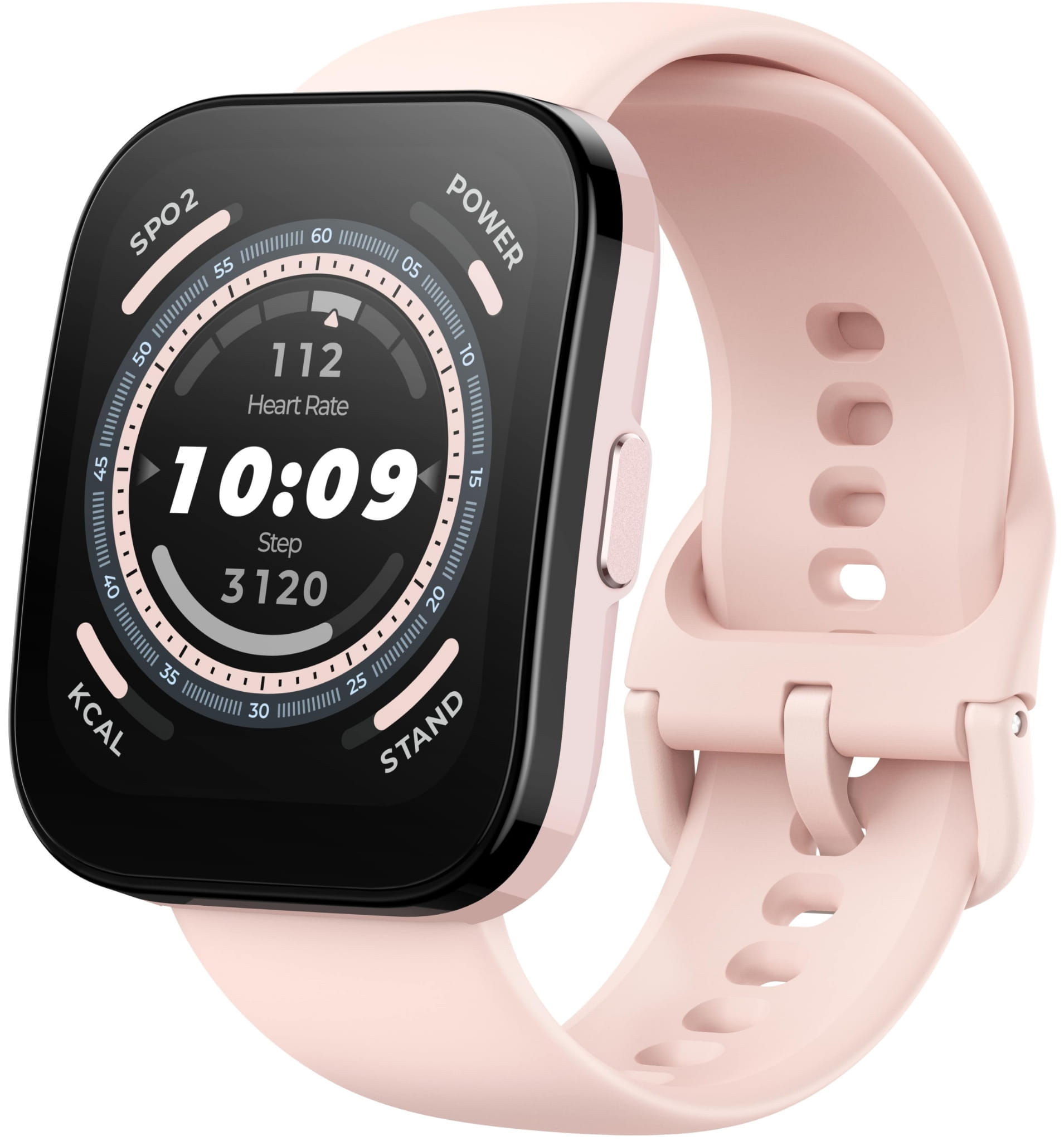 Chytré Hodinky Amazfit Bip5 Pastel Pink 1,91" Bluetooth Tft Gps