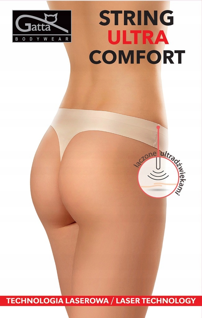 

Stringi Gatta Ultra Comfort r.XS Cięte laserowo