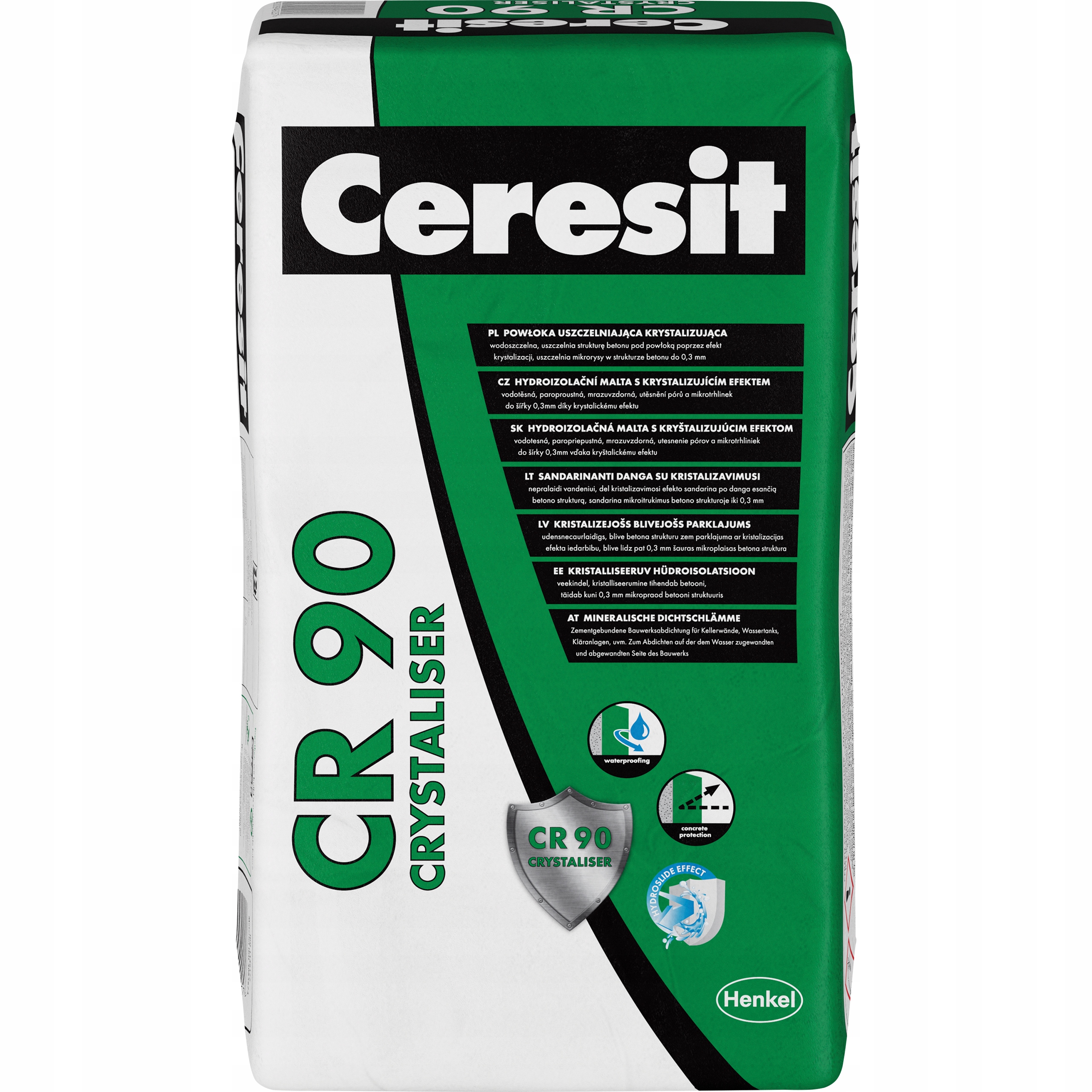 Tesniaca malta Ceresit CR90 Izolácia Kryštalizačná vrstva 25 kg
