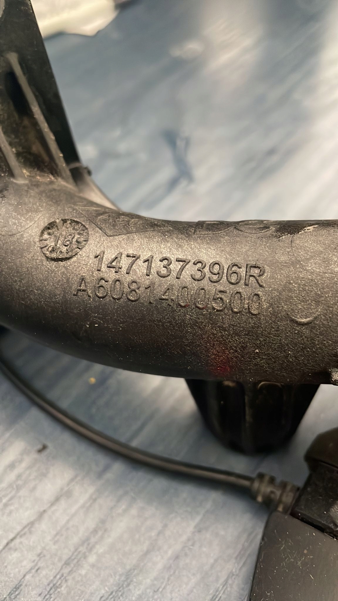 cijev prijenos termostata RENAULT 147137396R