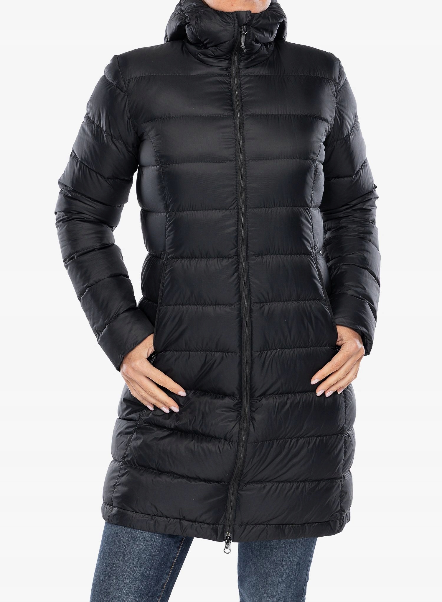 Dámský péřový kabát Turbat Odda 2 jet black L