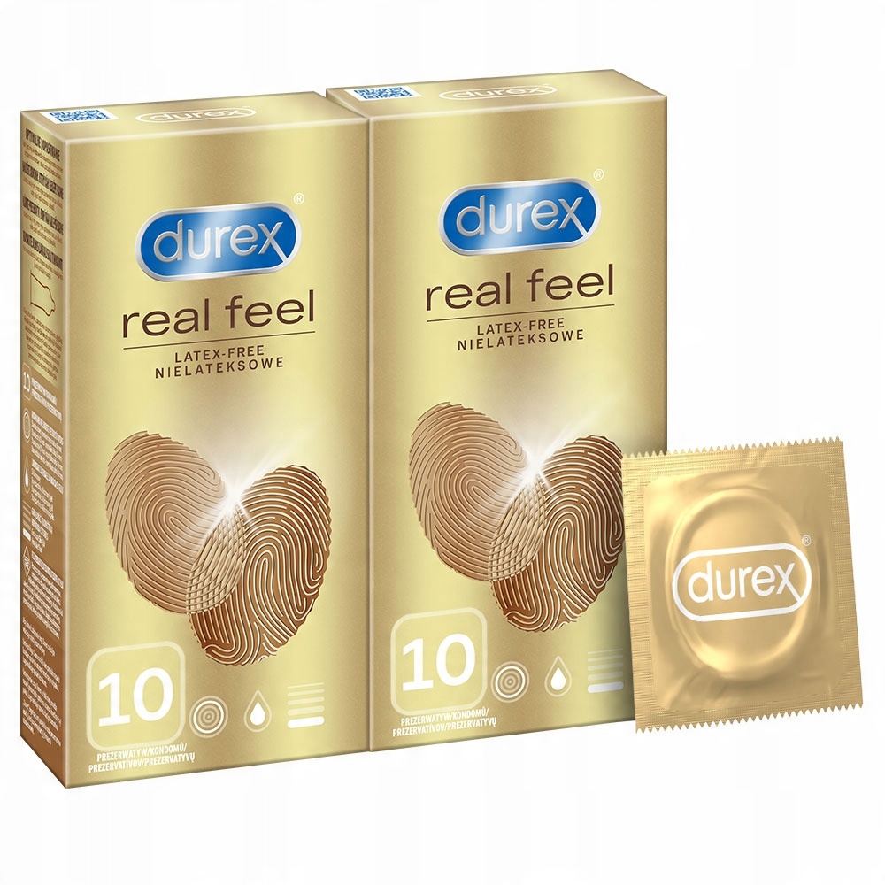 

Durex prezerwatywy 20 szt. Real Feel Zestaw