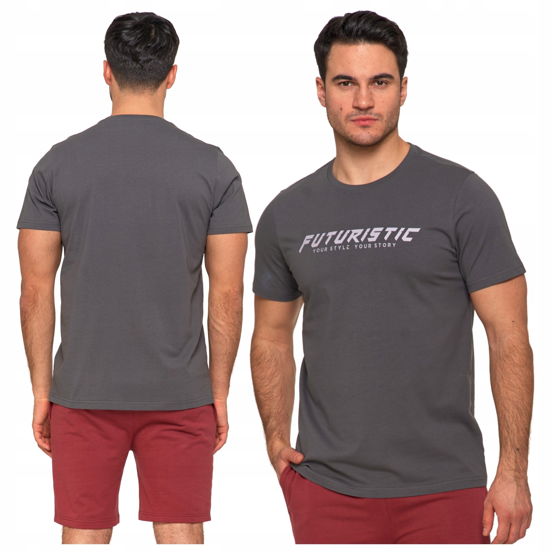 KOSZULKA MĘSKA MORAJ T-SHIRT PODKOSZULEK BAWEŁNA SPORTOWA NA CO DZIEŃ 3XL