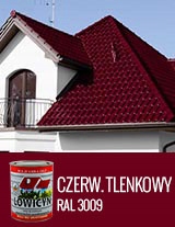 LOWICYN CZERWONY TLENKOWY MAT 10L