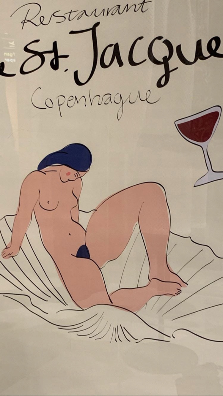 Plakat Naga Kobieta ART Vintage Retro 90x60 #17