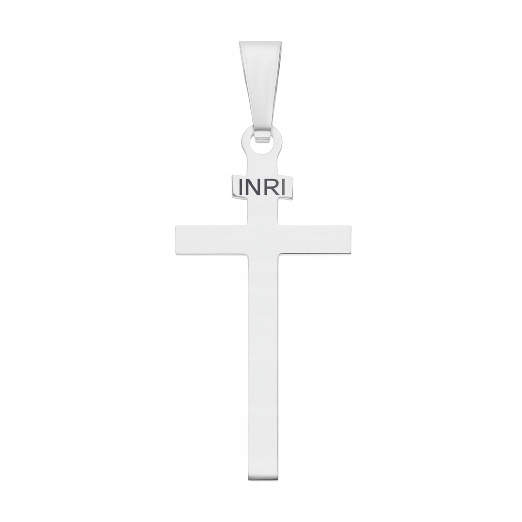 Stříbrný rhodiovaný křížek Ag 925 KC0087RL