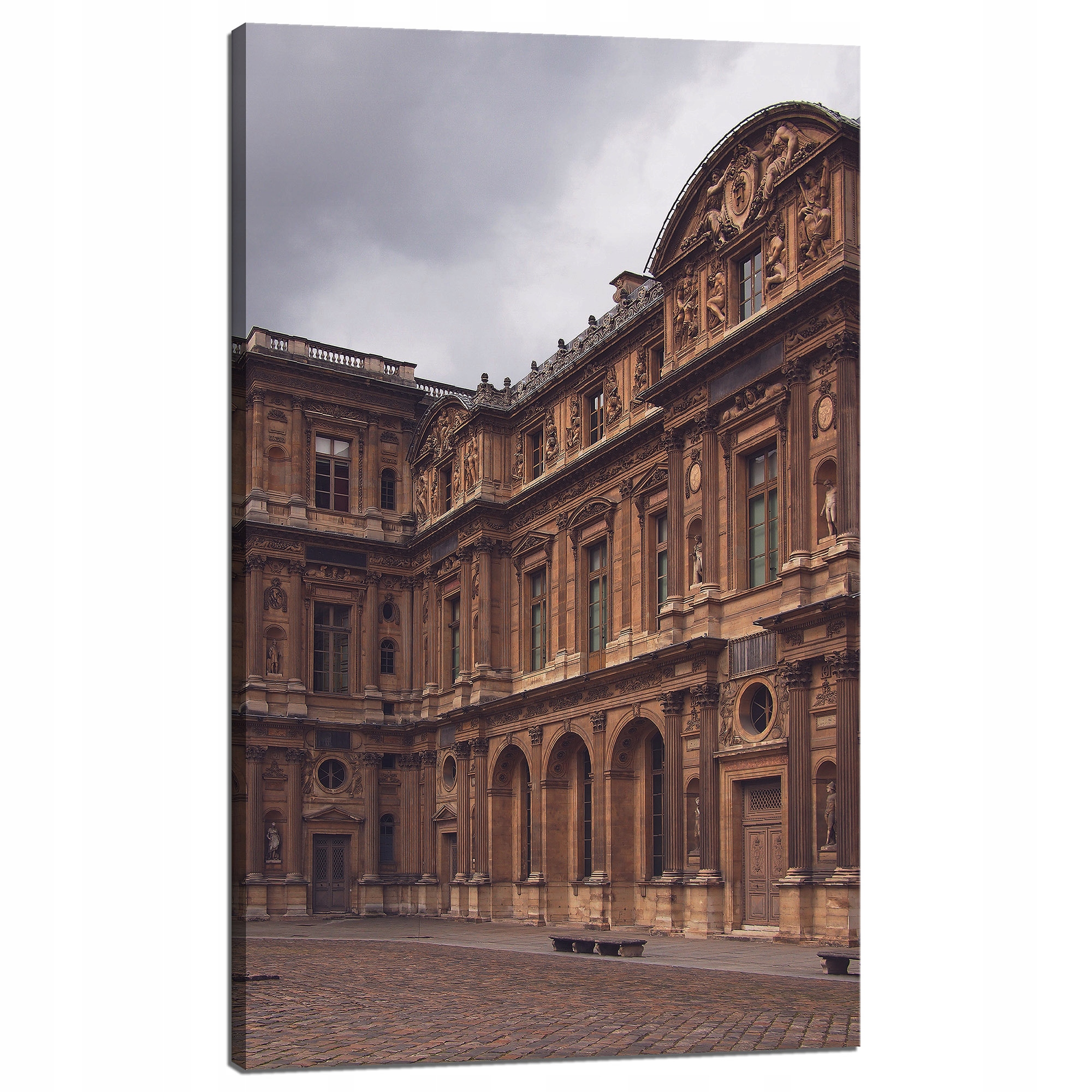 Obraz na plátně Architektura Paříž 60x100 cm