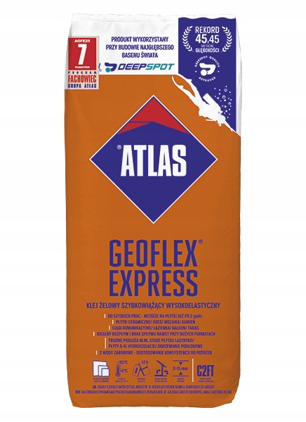 

Atlas Geoflex Express klej żelowy 25kg