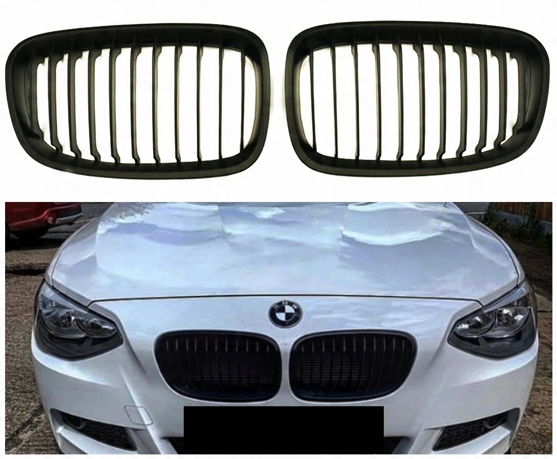 

Grill Nerki Bmw F20 Bmw F21 11-14 Czarny Połysk