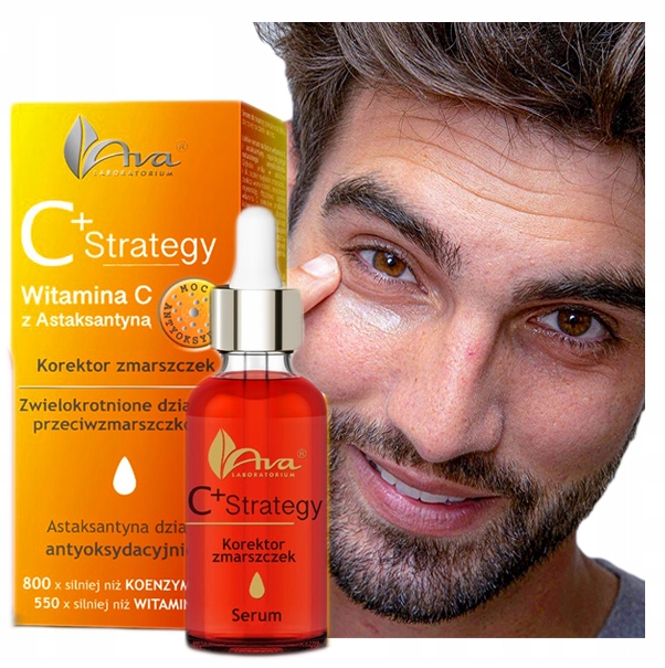 

Serum przeciwzmarszczkowe dla mężczyzn Witamin C+