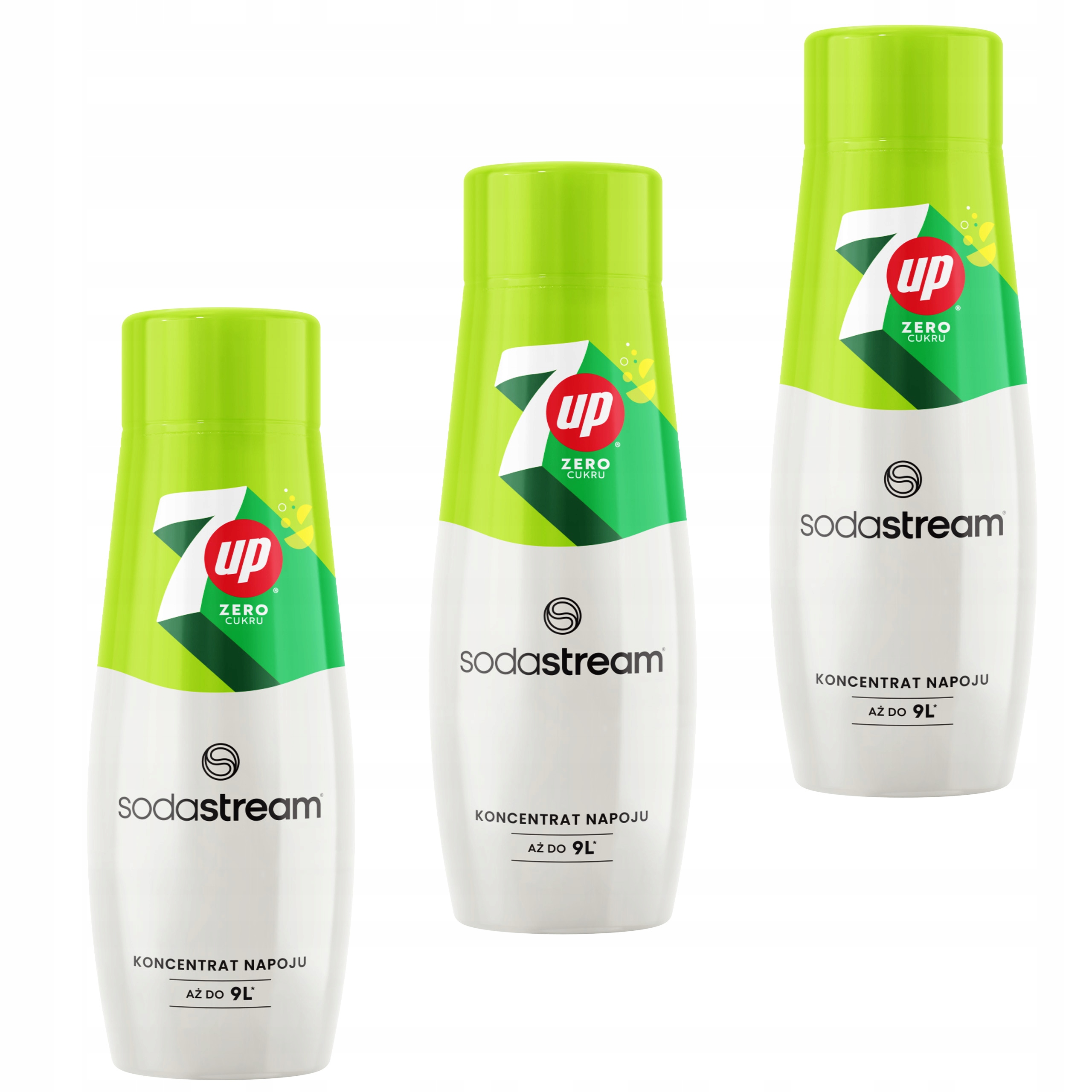 Levně Sodastream Sada tří koncentrátů: 7Up Free x3