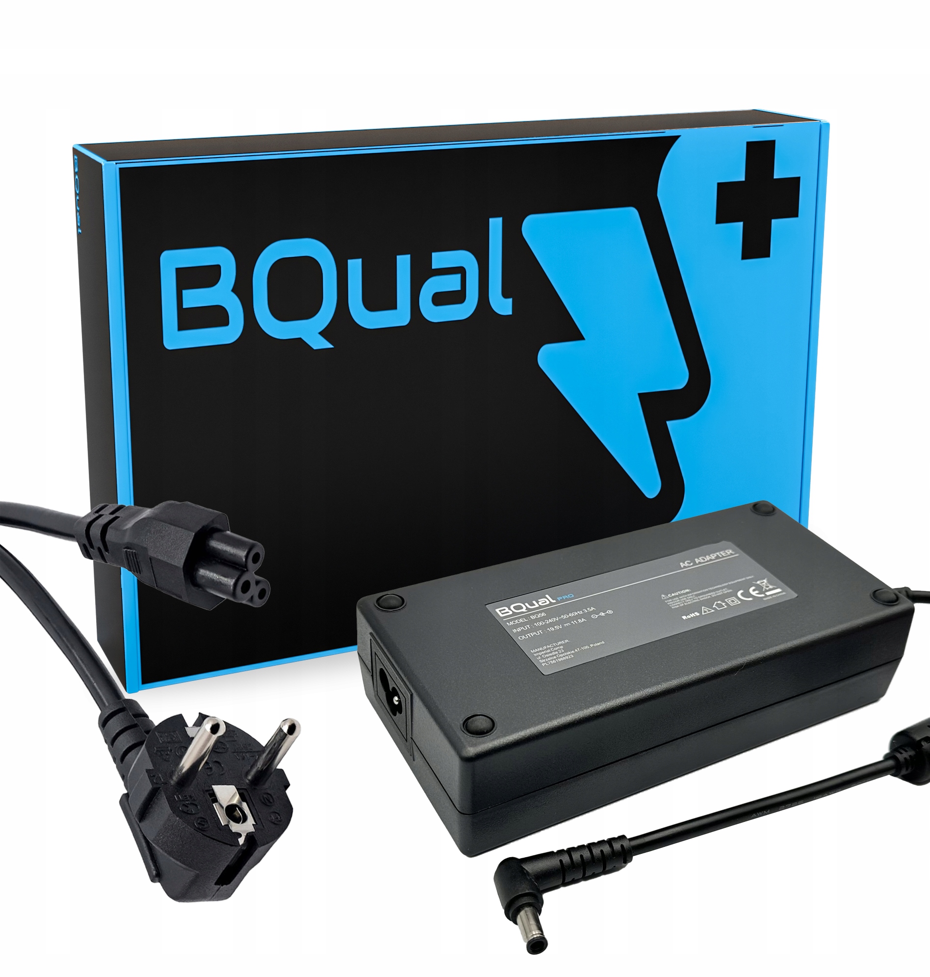 Napájecí adaptér Nabíječka BQual pro Asus ADP-230GB 230W 19.5V 11.8A konektor 6.0-3.7 mm