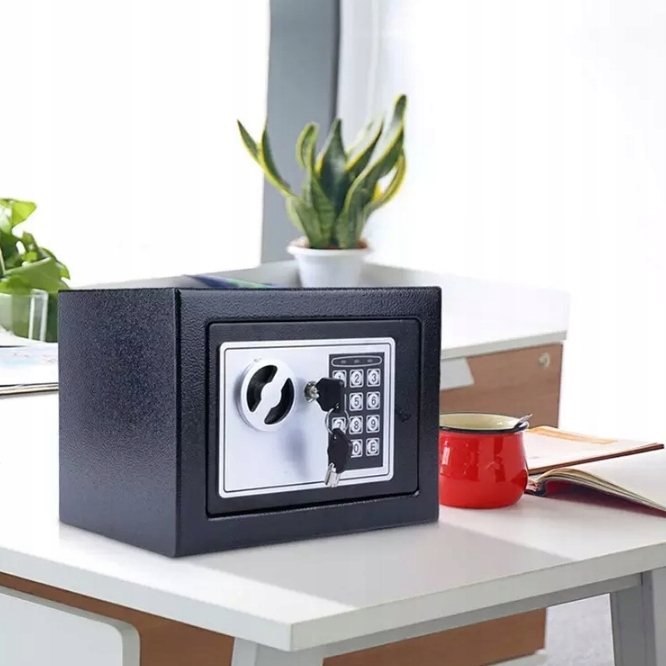 Domowy Sejf Kasa Pancerna na Zamek Elektroniczny A5 Kod producenta MBG0835