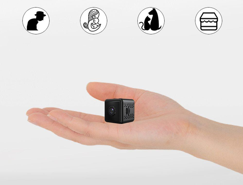 MINI KAMERA PANORAMICZNA SYS-R 2K/ 1080P / 720P Model KAMERA WI-FI Z TRYBEM NOCNYM + PODSTAWKA