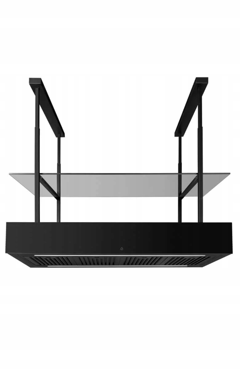 Ciarko Design Okap wyspowy Minimal 1 Black (+ panel fabryczny) 120 CDW1201C