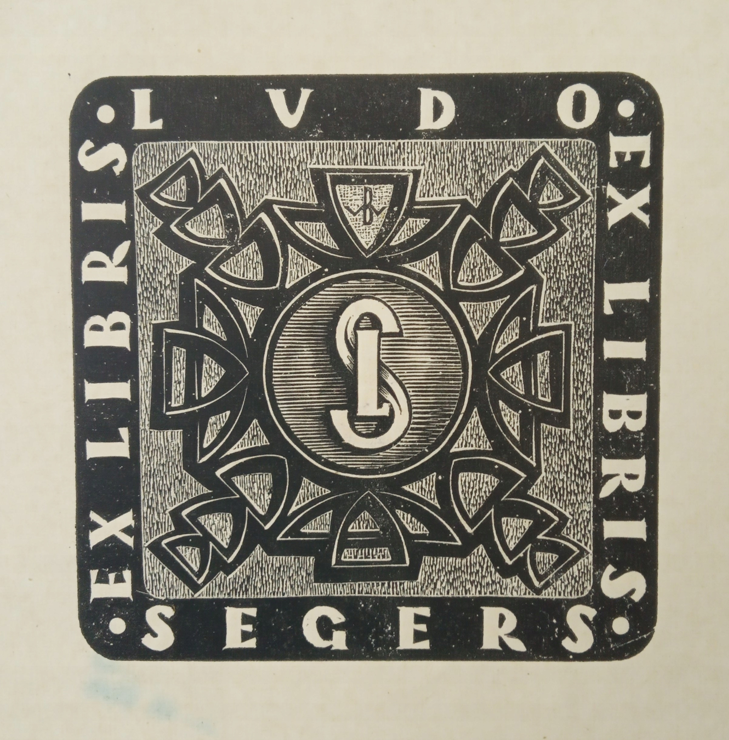*KP* Barylski Wojciech - Ex libris Ludo Segers (2)