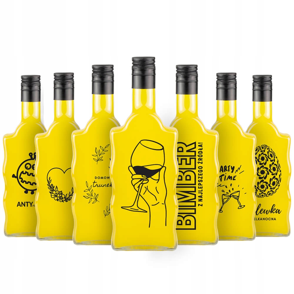 

Butelka Fala 500ml z nadrukiem Na Nalewki