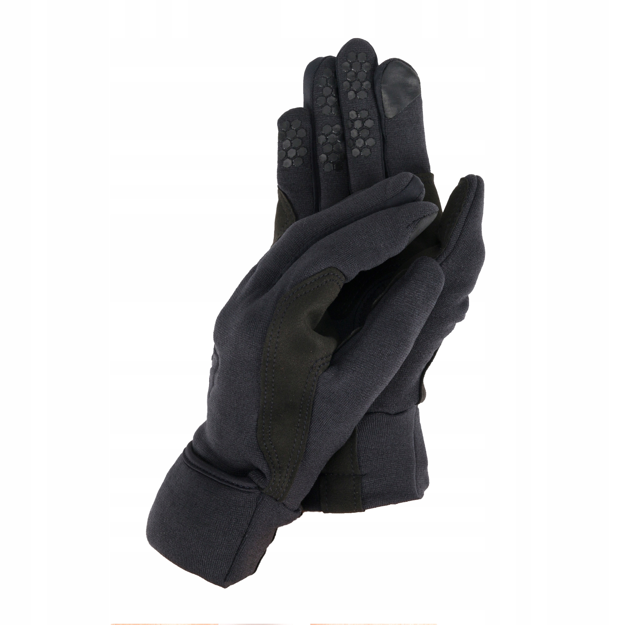 Rękawice skiturowe Ziener Gazal Touch czarne 801410.12 8 (20.3 cm)