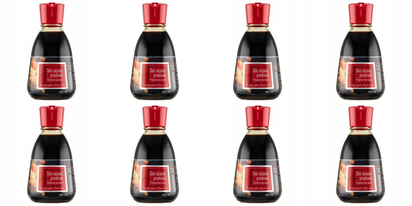 8x 150ml House Of Asia sos sojowy premium