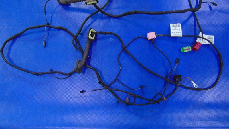 bundle wiring bonnet boot rear part VW TOUAREG II 7P 10-17R