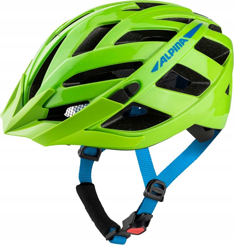 Cyklistická přilba Alpina Panoma 2.0 Green-Blue Gloss 52-57