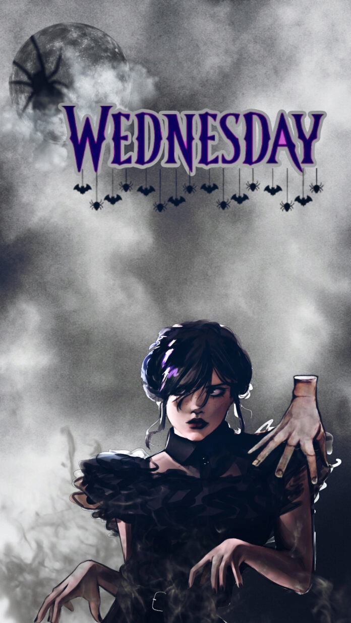 Plakat Obraz Wednesday Addams Family 90x60 cm (PHU ATRAM) • Cena