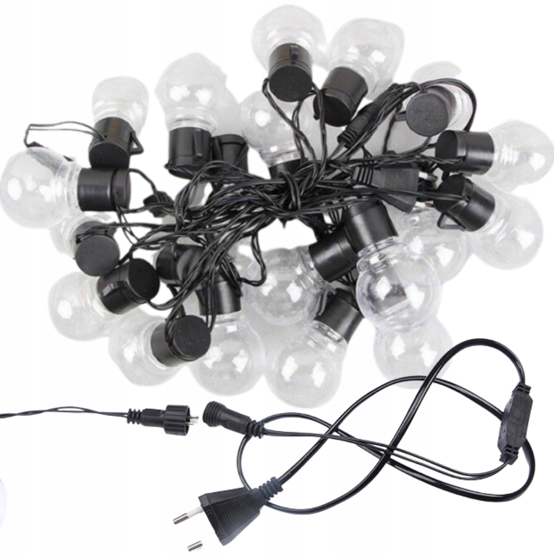 

Girlanda Ogrodowa Zewnętrzna Lampki 38 Led 10 m