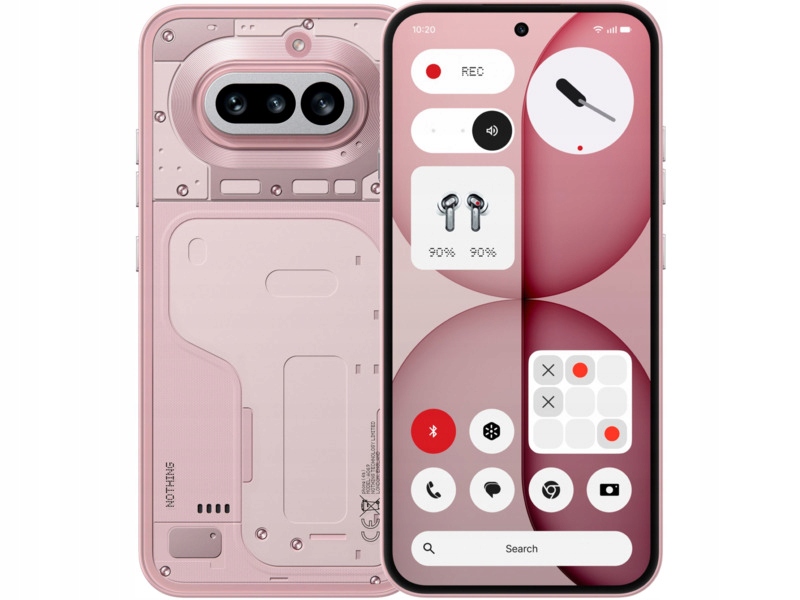 Smartfon Nothing Phone 4a 5G 12/256GB 6.78" 120Hz Różowy