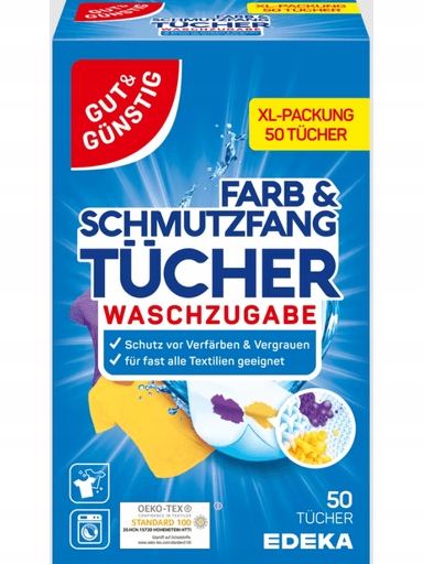 Levně 4X G&g Ubrousky zachycující barvu a nečistoty XL 50 ks